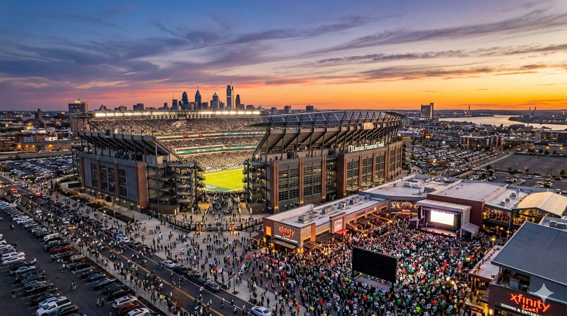 Lincoln Financial Field stadium for FIFA 2026 World Cup