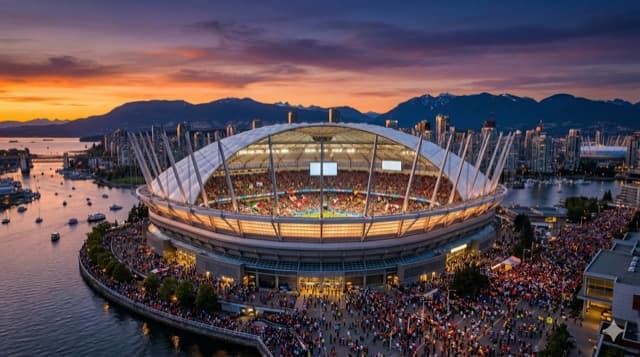 BC Place FIFA 2026 World Cup venue in Vancouver, BC