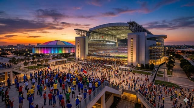 NRG Stadium FIFA 2026 World Cup venue in Houston, TX