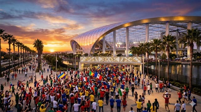 SoFi Stadium FIFA 2026 World Cup venue in Los Angeles, CA